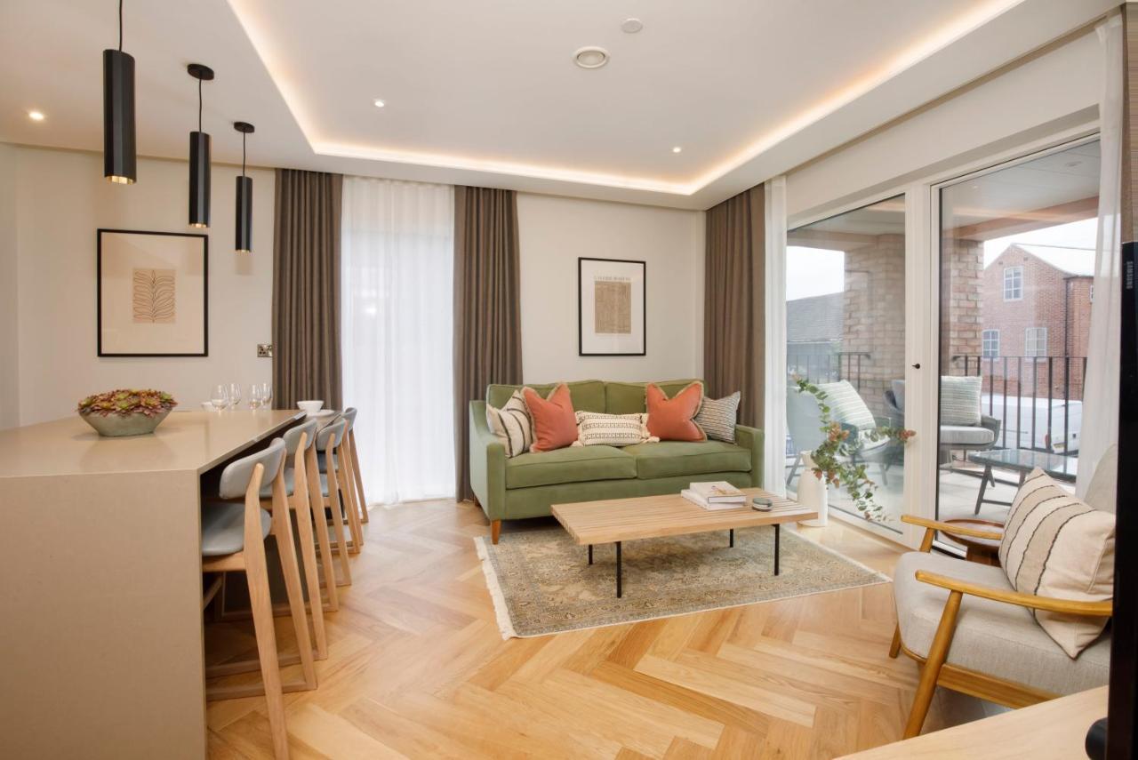 Apartment 21 Hudson Quarter Luxury Apartments-Free Parking 1 Car York Exterior foto